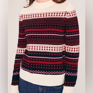 Tara Jarmon Fair Isle Sweater Sz. S